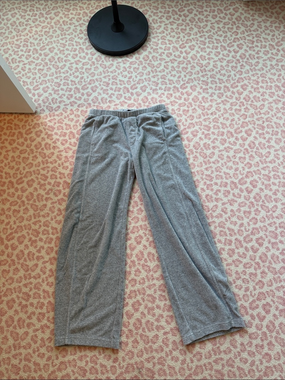 J Crew gray terry beach pant NWOT